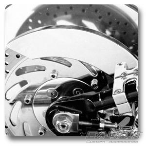 REAR ROTOR COVER, SMOOTH - Road Star