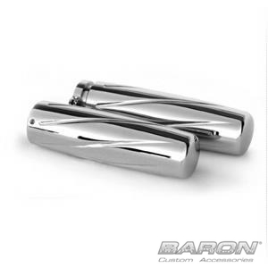 BILLET GRIPS, TWISTED COMET