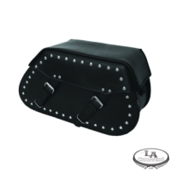 Model 102 Saddlebags, Studded Tek Leather
