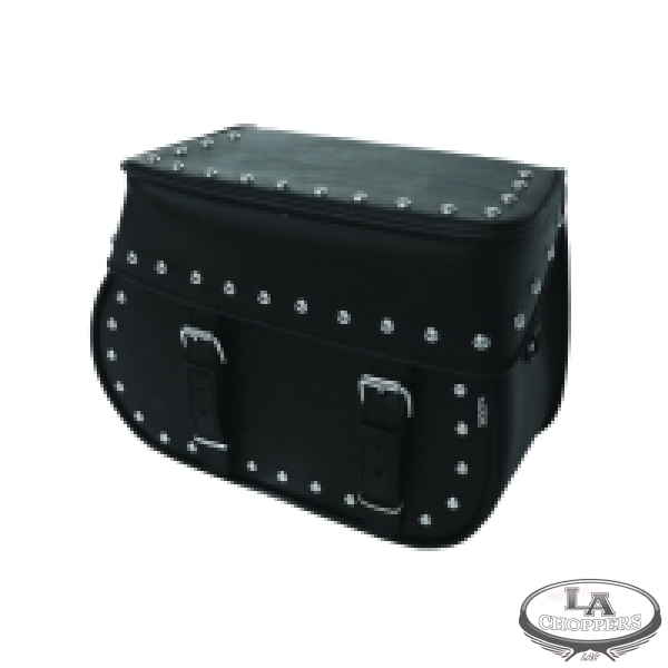 Model 106 Saddlebags, Studded Tek Leather