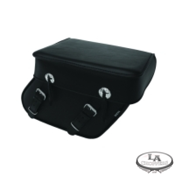 Model 107 Saddlebags, Plain Tek Leather