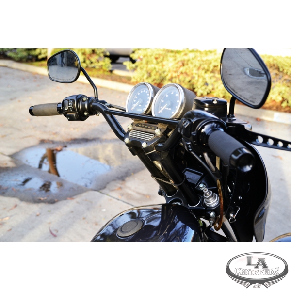 1" BMX HANDLEBAR BLACK by - LA Choppers