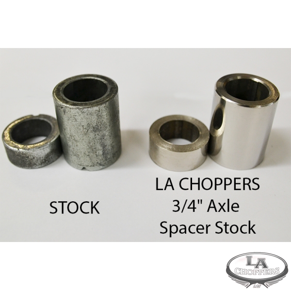 3/4" Axle Spacer Stock by LA Choppers