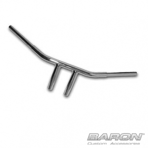Baron Custom Accessories H-Bar Handlebar Black Color: Black BA-7350-00B Handle Bar Size: Not Available 