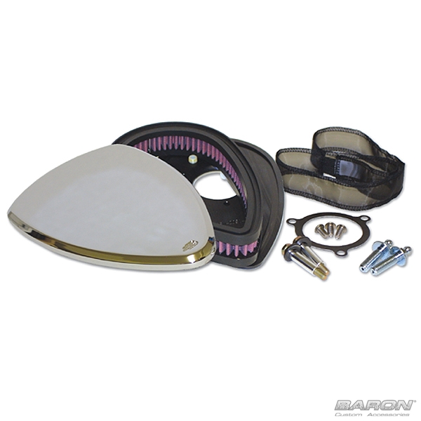 BIG AIR KIT<br>PINSTRIPE, CHROME <br>Kawasaki VN 1500/1600