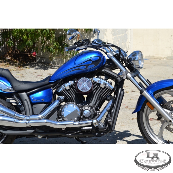 xXx BIG AIR KIT V-Star 950/1300 & Bolt/Stryker CHROME by ... motorcycle fuel filter 